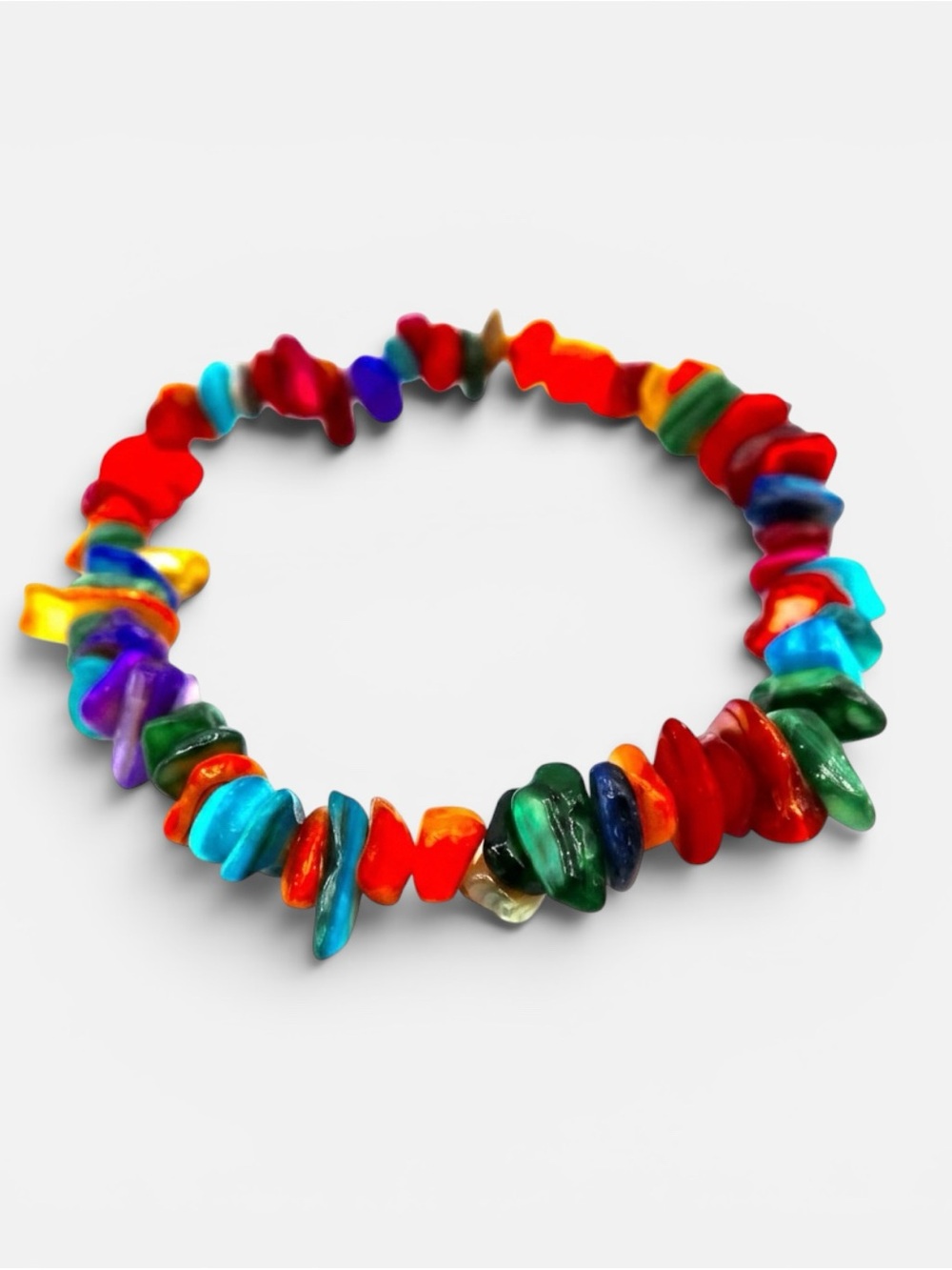 MULTICOLOR SHELLSTONE BRACELET